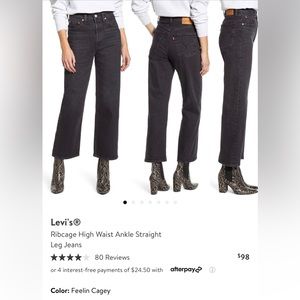 Levi’s Ribcage Straight Jean